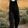 Double Take Full Size V-Neck Sleeveless Jumpsuit with Pockets