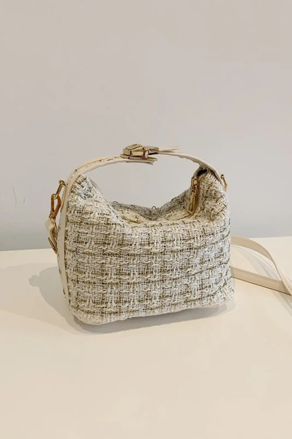 Woven Removable Strap Shoulder Bag - Luxe Damesmode & Kleding Collectie | Redblad Nederland