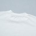 White Asymmetric Lace Hem Patchwork Tee - Foto 5