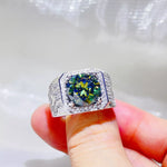 5 Carat 925 Sterling Silver Moissanite Ring | Redblad 18K Solid Gold & Certified Diamond Rings