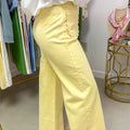 Weiße, einfarbige Scalloped Pocket Shift-Jeans - Foto 5