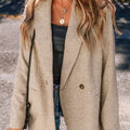 Haferbrei einreihige elegante Anzugjacke - Foto 1