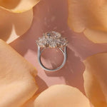 5 Carat 925 Sterling Silver Moissanite Ring | Redblad 18K Solid Gold & Certified Diamond Rings