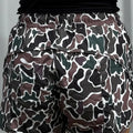 Multicolour Camouflage Print Athletic Lined Shorts - Foto 4