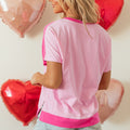 Mintgréng zweefaarweg hallef Knäppercher T-Shirt mat Kragen - Foto 5