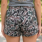 Multicolour Camouflage Print Athletic Lined Shorts - Thumbnail