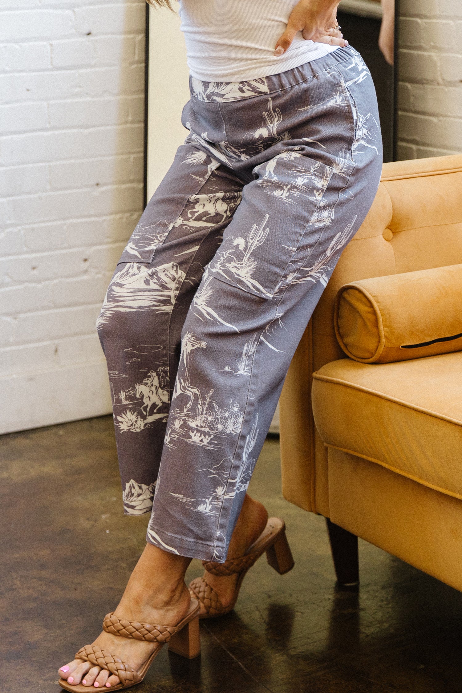 Jeans Shift Vintage Vintage Grey Wild West Riding