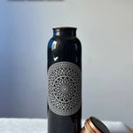 Huge Demand Sale Ayurveda Health Benefit Joint Free Leak Proof 950ML Handmade Pure Silver Copper Water Bottle &ndash; Detail 9 | RedBlad