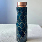 Huge Demand Sale Ayurveda Health Benefit Joint Free Leak Proof 950ML Handmade Pure Silver Copper Water Bottle &ndash; Detail 6 | RedBlad