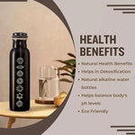 Premium Look Luxury Printed Copper Water Bottle with Lid Thermal Insulation Handmade for Health-Conscious Users &ndash; Detail 5 | RedBlad