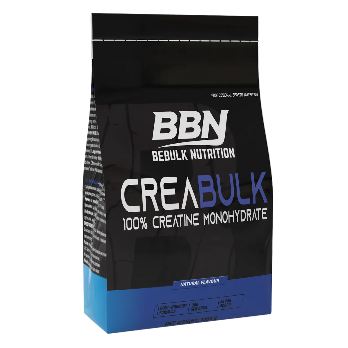 CreaBulk creatine monohydraat micronized poeder, BeBulk Nutrition