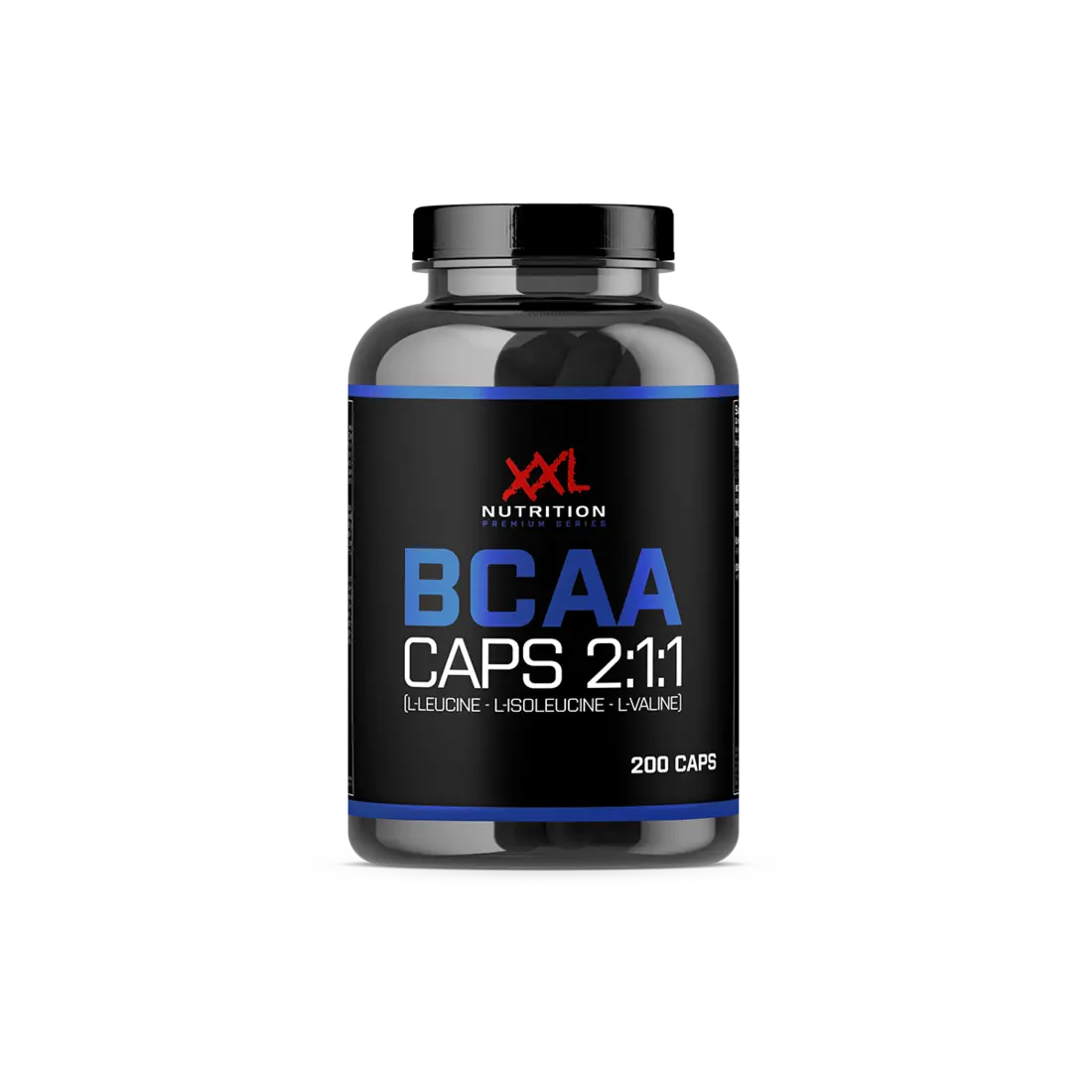 BCAA CAPS 2:1:1 - 200 capsules - XXL Nutrition