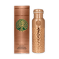 Gehamerde Koperen Drinkfles 950 ml