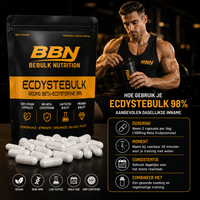 Ecdystebulk - Beta-Ecdysterone 98% - Capsules - BeBulk Nutrition thumbnail