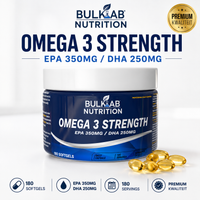 Omega 3 Strength Omega-3 Visolie Softgels EPA 350mg / DHA 250mg thumbnail
