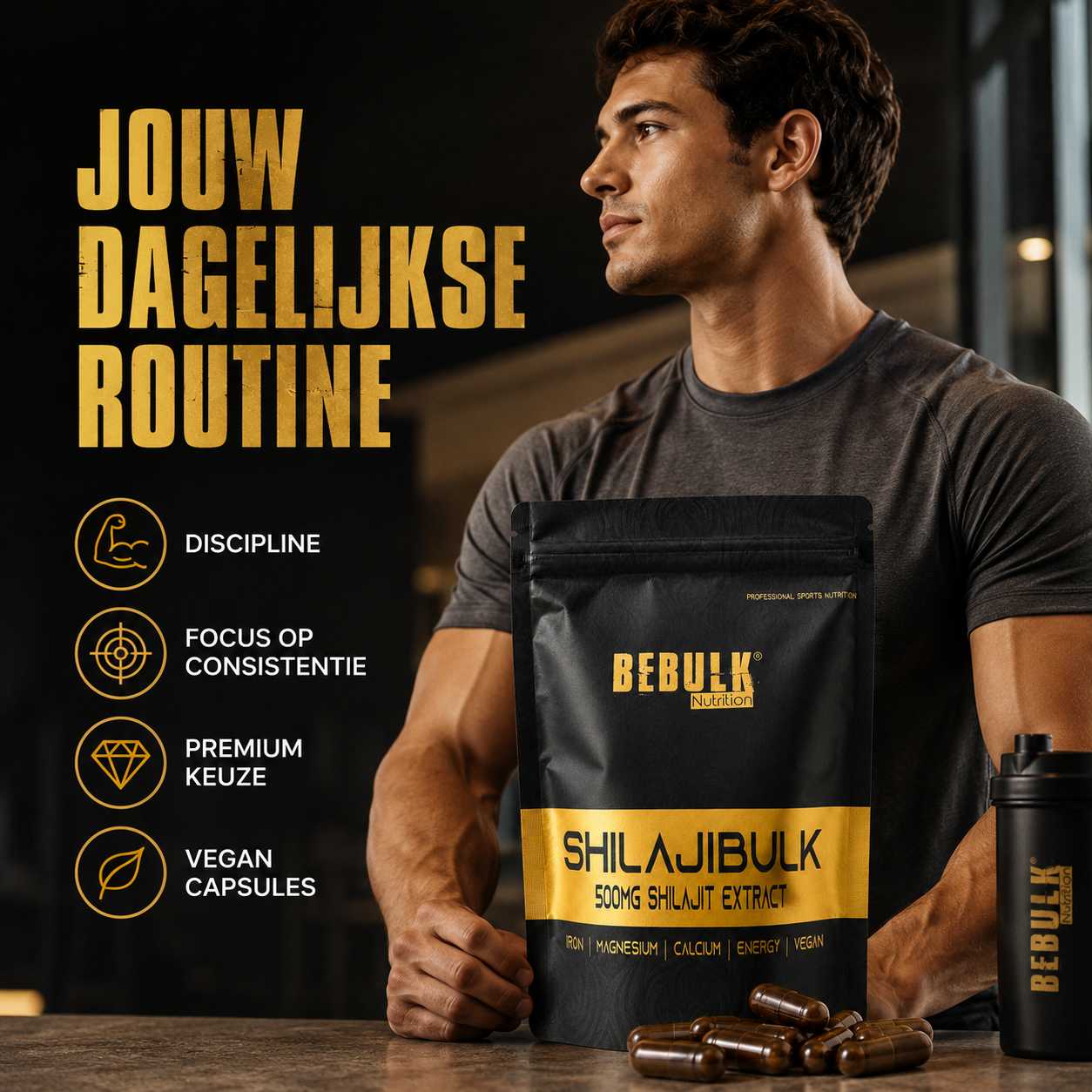 ShilajiBulk - Shilajit - Vegan - BeBulk Nutrition