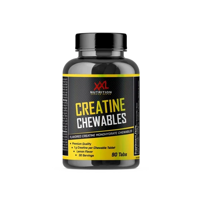 Creatine Monohydraat - 1000 mg - 90 kauwtabletten - XXL Nutrition