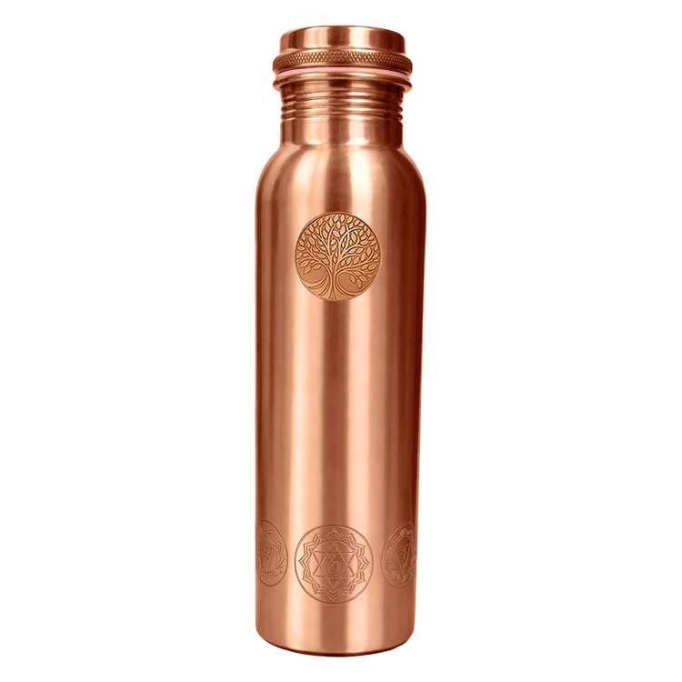 Koperen Drinkfles 950 ml - Chakra