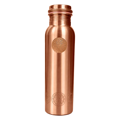 Koperen Drinkfles 950 ml - Chakra
