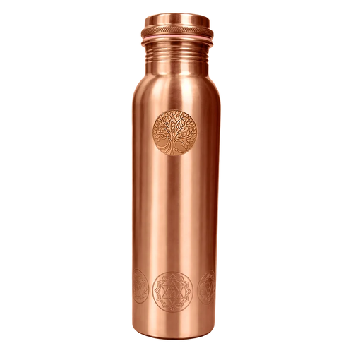 Koperen Drinkfles 950 ml - Chakra