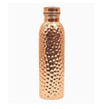 Export Quality Pure Copper Hammered Water Bottle Lid Customizable Yoga Ayurveda Health Benefits Boiling Water Applicable Unisex