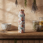 Hand Crafted  Pure Copper Water Bottle Drinkware and Storage Purpose at Best Price From Supplier Copper Bottles High Quality &ndash; Detail 1 | RedBlad