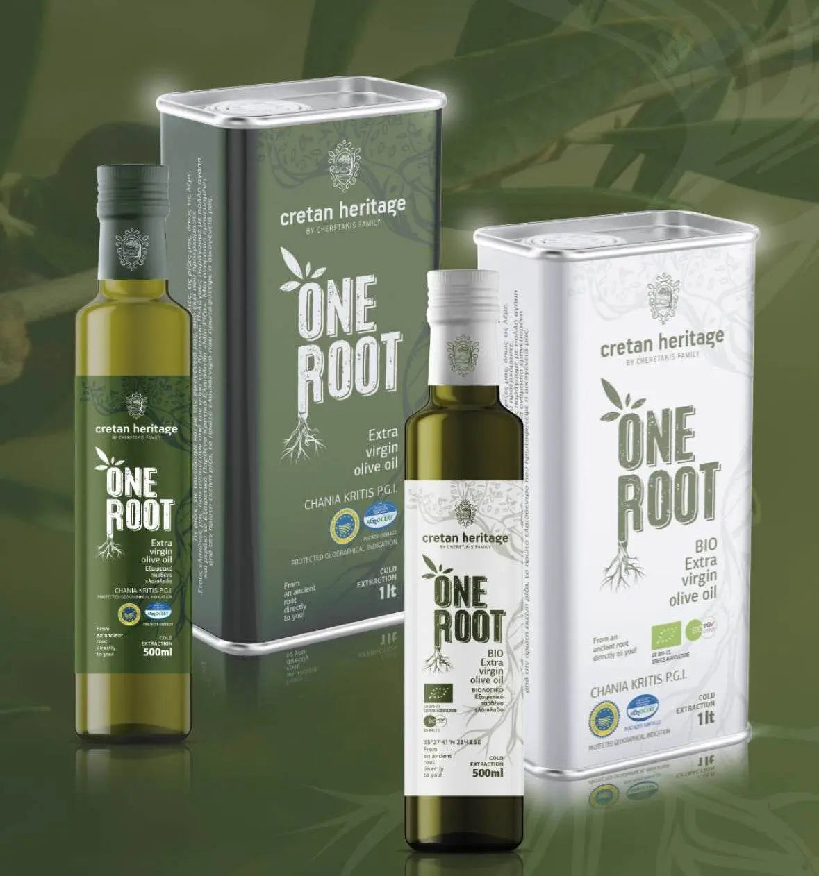 Cretan Heritage – One Root – 5 Liter Blik