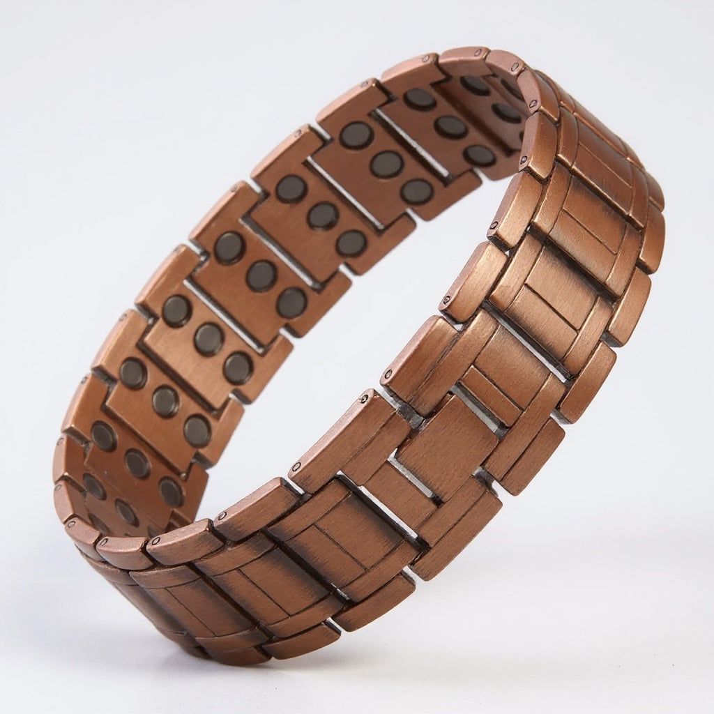 Maxi puur koperen Magneet Armband (3 magneet lagen)