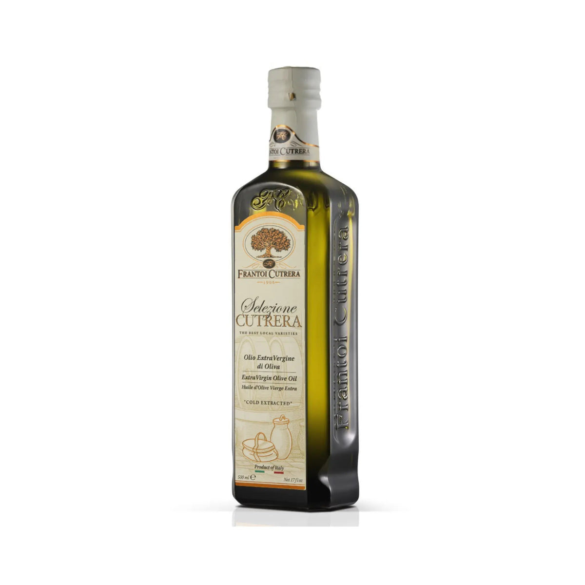 Extra vierge olijfolie Frantoi Cutrera Selezione, fles 500 ml