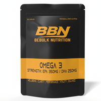 Omega 3 Strength EPA 350mg / DHA 250mg – BeBulk Nutrition thumbnail