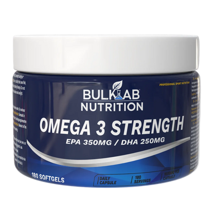 Omega 3 Strength EPA 350mg / DHA 250mg – BulkLab Nutrition