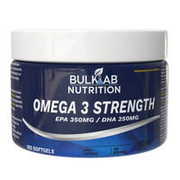Omega 3 Strength Omega-3 Visolie Softgels EPA 350mg / DHA 250mg thumbnail