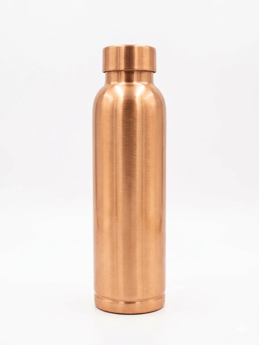 100% pure koperen drinkfles 1 ltr
