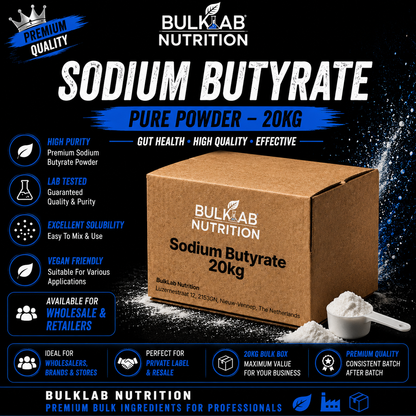 Sodium Butyrate – Bulk Powder – BulkLab Nutrition
