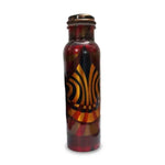 Copper Bottle Pure Engraved & Antique Design No Joint 100% Pure Copper Bottle Copper Bottles for Water 800 ml &ndash; Detail 5 | RedBlad