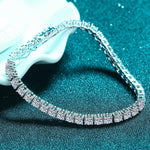 Moissanite Bracelet | Redblad 18K Solid Gold & Certified Diamond Bracelets