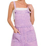 Zenana Woven Double Gauze Acid Washed Romper