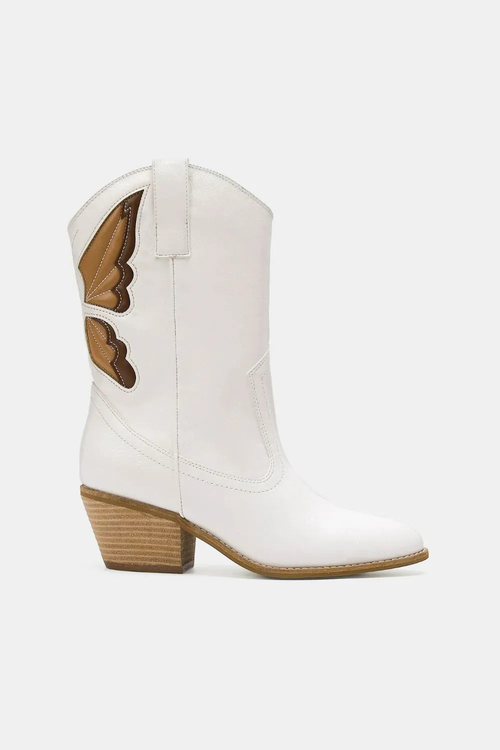 Beast Fashion Butterfly Cut Detail Point Toe Boots - Luxe Damesmode & Kleding Collectie | Redblad Nederland