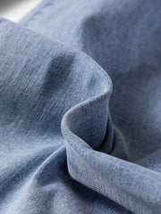 Jeans Beau Blue a vita alta con bottoni, zip e pantaloni a campana - Immagine della moda femminile 7 - Miniatuur