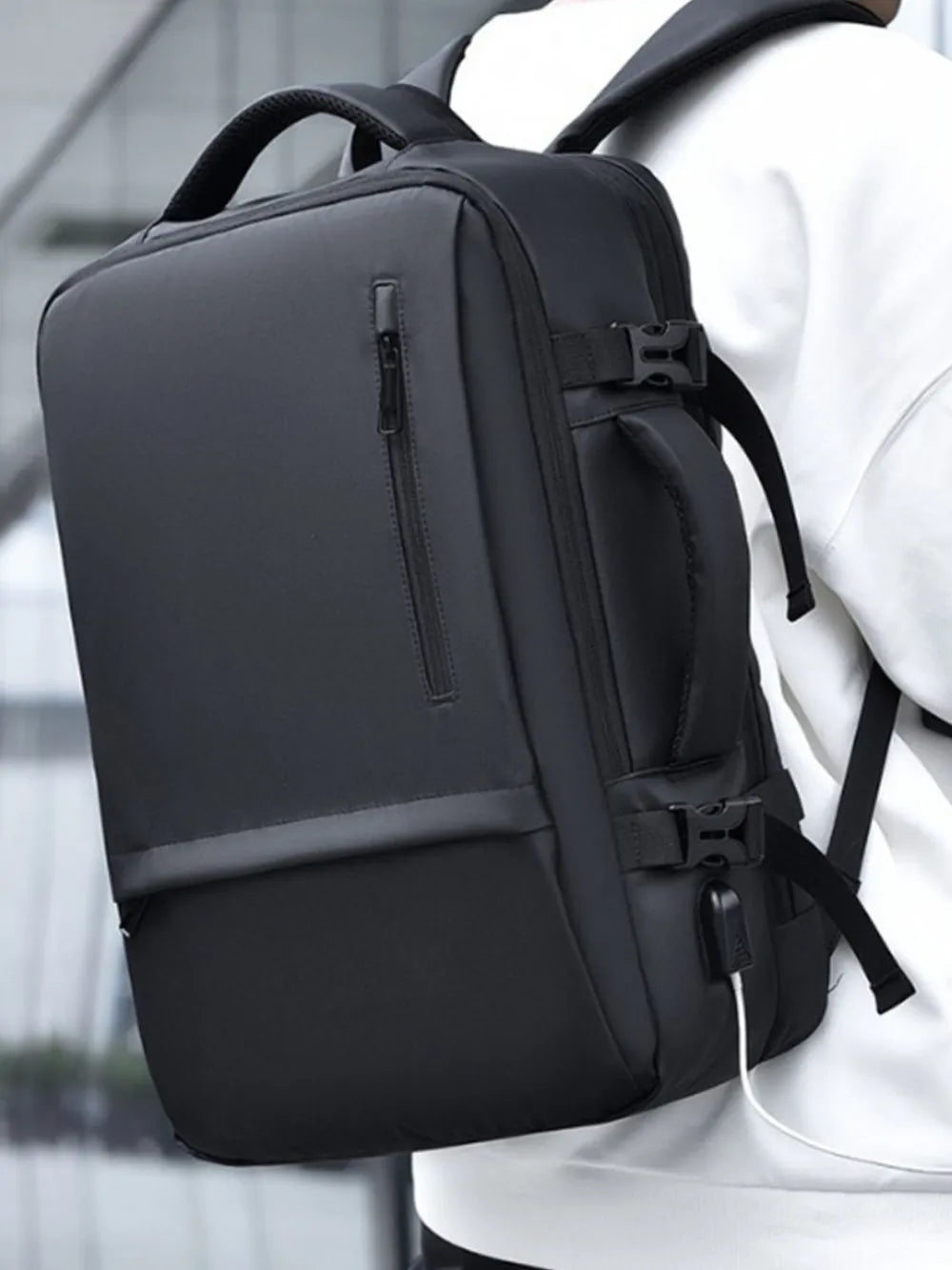Multi-Pockets Adjustable Straps Backpack Bag - Exclusive Women Fashion & Apparel | Redblad Official