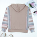 Sudadera ancha con patchwork de bloques de colores DUNE - Foto 4
