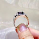 5 Carat 925 Sterling Silver Moissanite Ring | Redblad 18K Solid Gold & Certified Diamond Rings