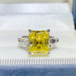 5 Carat Moissanite 925 Sterling Silver Ring | Redblad 18K Solid Gold & Certified Diamond Rings