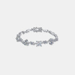 6.2 Carat Moissanite 925 Sterling Silver Bracelet | Redblad 18K Solid Gold & Certified Diamond Bracelets