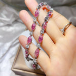 925 Sterling Silver Moissanite Bracelet | Redblad 18K Solid Gold & Certified Diamond Bracelets