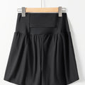 Black Pocketed Wide Waistband Swim Shorts - Damesmode Afbeelding 6 - Foto 6
