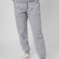 Gray Solid Exposed Seams Hoodie and Joggers Activewear Set - Foto 6