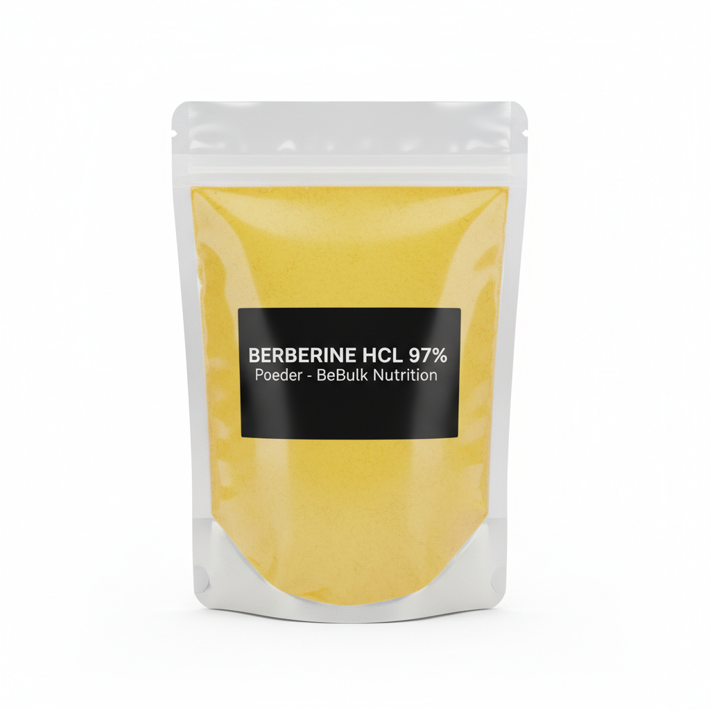 Berberine HCL 97% poeder, BeBulk Nutrition, 50 g zak