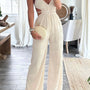 Cut-Out Wide Leg Jumpsuit