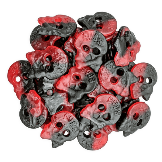 BUBS: Raspberry Liquorice Skulls